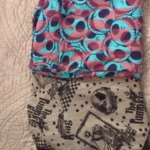 Lularoe NBC leggings buttery soft 2 pair